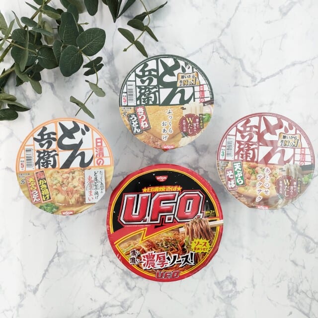 「日清焼きそばU.F.O／日清のどん兵衛3種」いずれか1個を買うと「ファミマル　札幌けやき　濃厚味噌豆腐スープ／三宝亭東京ラボ　全とろ麻婆旨辛豆腐スープ」いずれか1個の無料引換券もらえる！ ※無料引換券はレシートに印字されます。