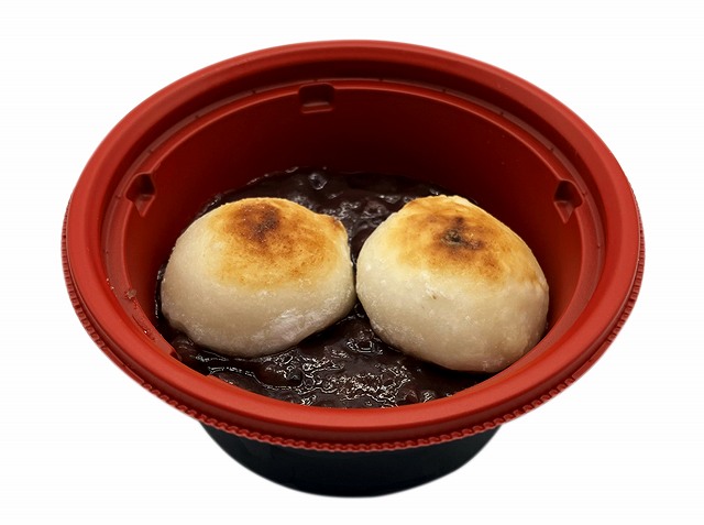 北海道十勝産小豆使用　焼き餅しるこ