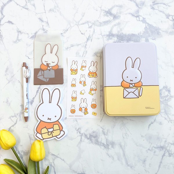 miffy[ミッフィー]缶BOX入りステーショナリーセット