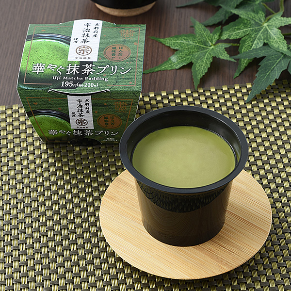 華やぐ抹茶プリン