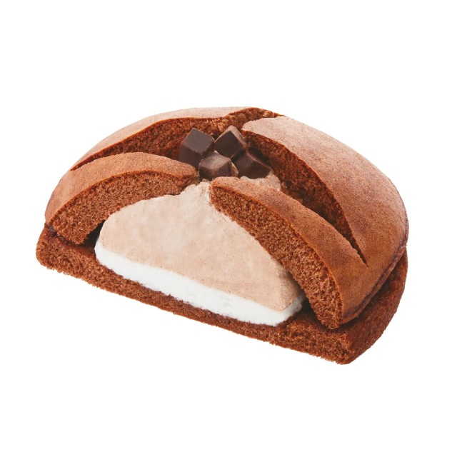 ミルクココア風味　ダブルクリームサンド