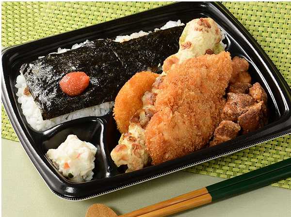 これがのり弁当（厚切豚焼肉のせ）