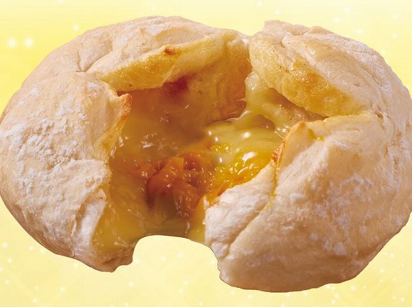 とろ～り白いチーズパン
