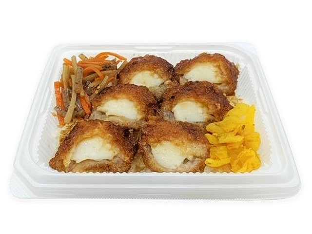 味しみソースのイカフライ御飯