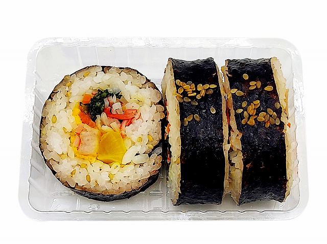 ごま油香る　野菜キムパ