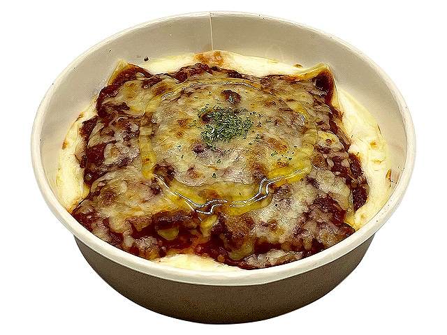 チーズとろけるミートソースラザニア