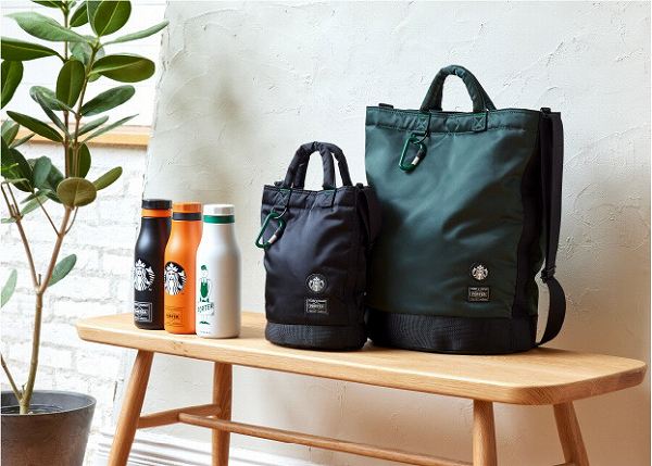 「STARBUCKS®×PORTER」のコラボアイテムは全10種類！