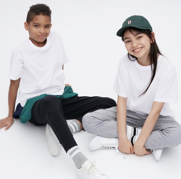 KIDS ウルトラストレッチドライEXクルーネックT（半袖）