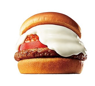 白いモスバーガー