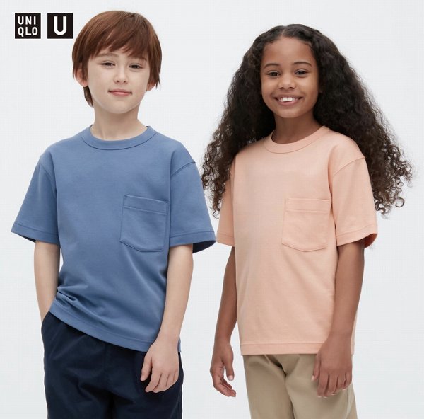 KIDS エアリズムコットンクルーネックTシャツ（半袖）