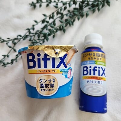 ②「グリコ BifiX ヨーグルトドリンク」「グリコ BifiX ヨーグルト 脂肪０」
