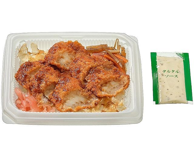 甘辛ソースのイカフライ御飯