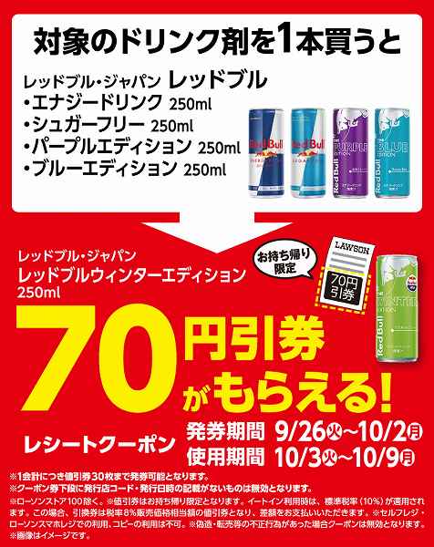 対象のレッドブル・ジャパンのレッドブルシリーズ