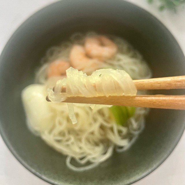 麺は細め