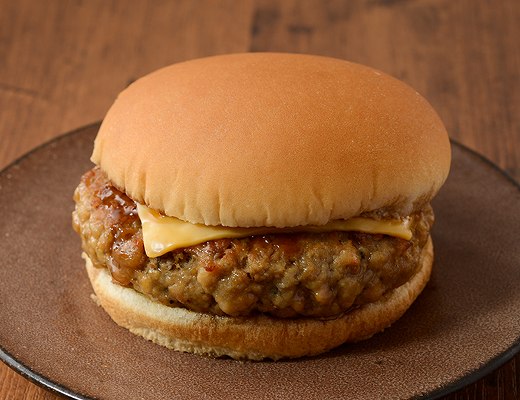 パティが大きいてりやきチーズバーガー