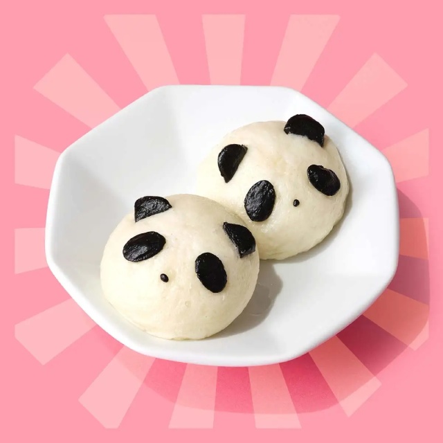 パンダ肉まん