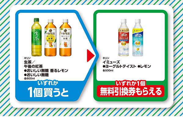 キリン　生茶／午後の紅茶　おいしい無糖　香るレモン／おいしい無糖　各600ml