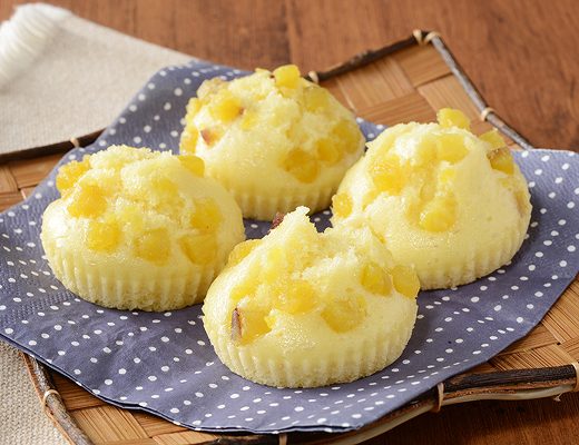 シルクスイート®のおいも蒸しパン　4個入
