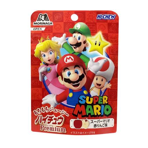 ハイチュウプレミアム　スーパーマリオ赤りんご