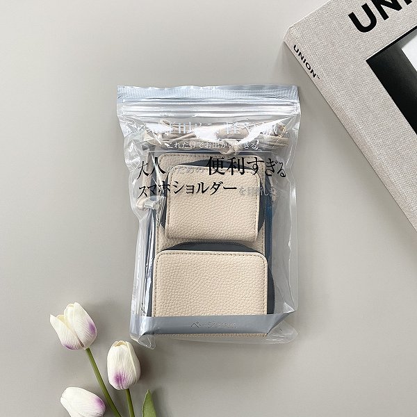 『もっと自由に､軽やかに｡これだけでお出かけできる大人のための便利すぎるスマホショルダーを目指しました ベージュver.』