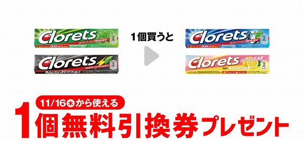 クロレッツXP オリジナルミント／クロレッツXP シャープミント