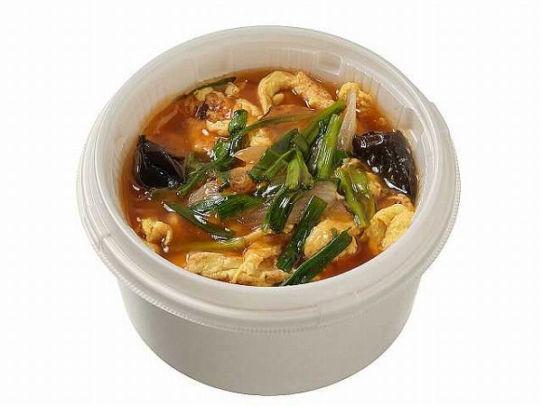 ふんわり玉子炒めとニラのあんかけ丼