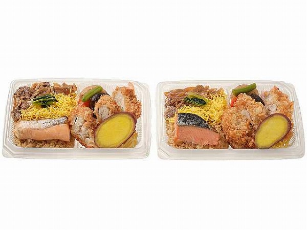 醤油麹焼き銀鮭の牛めし幕の内