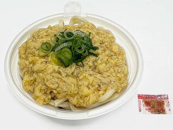 おだしのきいた　かき玉うどん