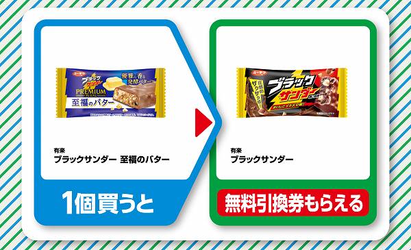 有楽　ブラックサンダー　至福のバター
