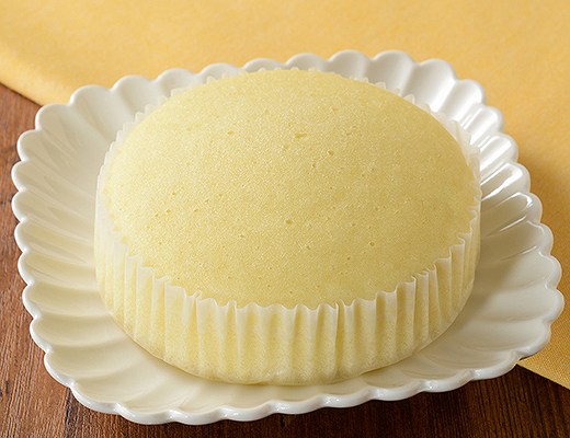 しっとりチーズ蒸しケーキ
