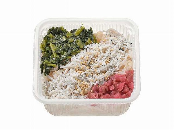 一膳ごはん　釜揚げしらすと梅のおだしごはん