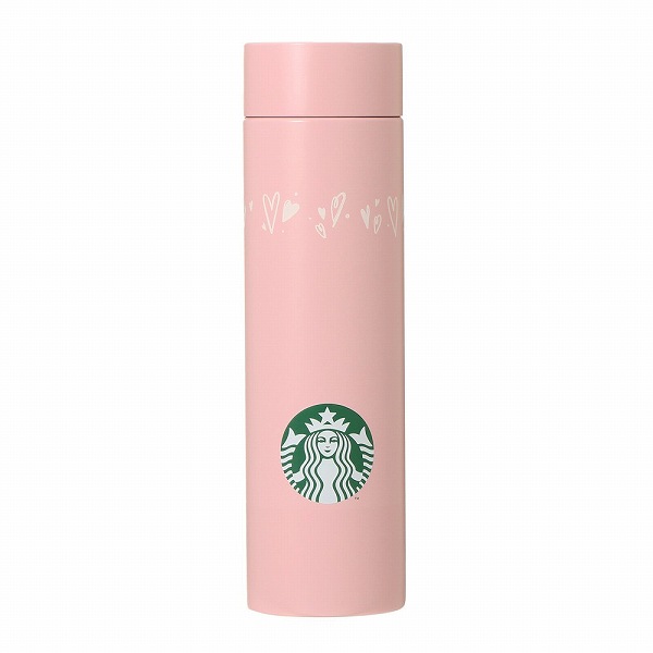 バレンタイン2024ステンレスボトルライトピンク350ml