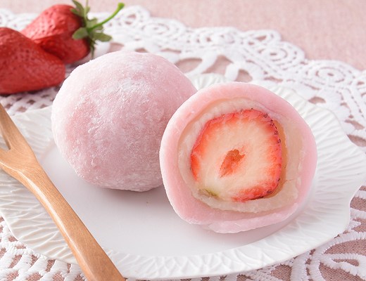 まるごと苺大福(白あん)