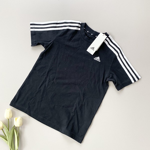 アディダス（ADIDAS）キッズ半袖ロゴTシャツ