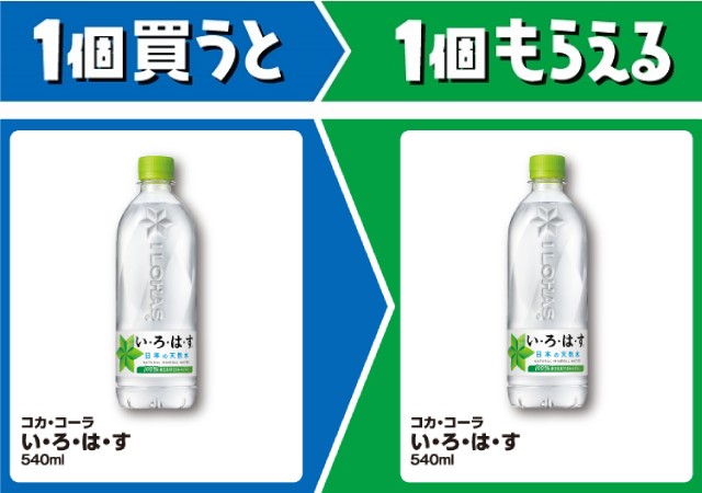 コカ・コーラ　い・ろ・は・す　540ml