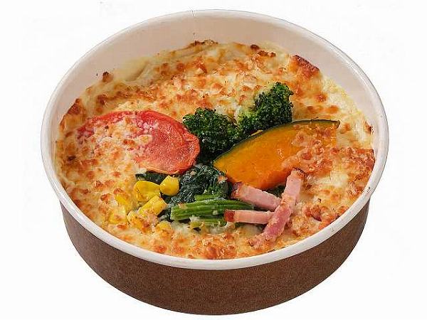 こんがりチーズと６種具材の野菜グラタン