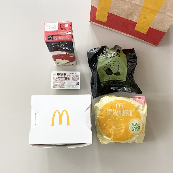 エッグマックマフィン® ハッピーセット®