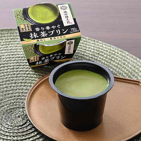 香り華やぐ抹茶プリン