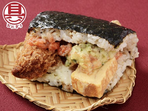 具！おにぎり　まるで明太のり弁