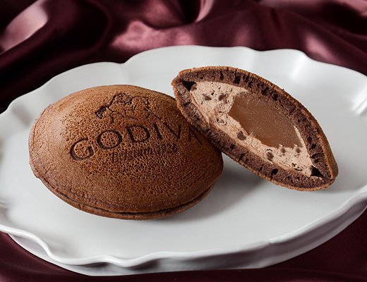 Uchi Café×GODIVA　どらもっち　ショコラ(チョコレートチップ入り)