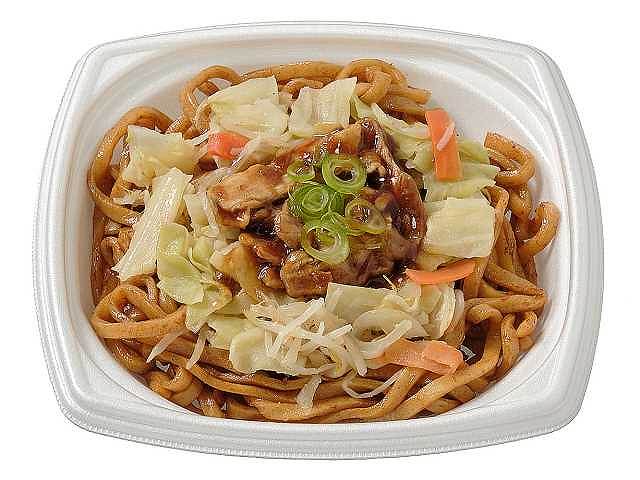 野菜たっぷり焼うどん