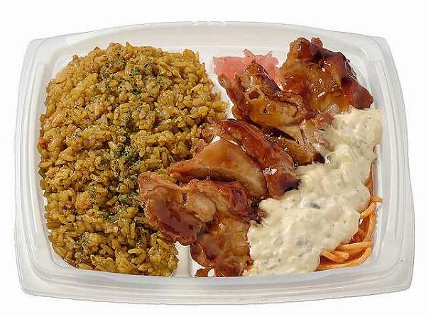 スパイシーカレー炒飯＆チキン南蛮