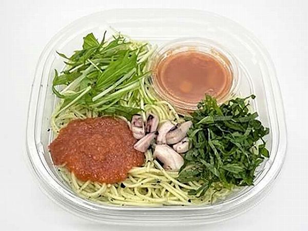 大葉香る　明太子の和風冷製パスタ