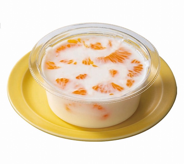 北海道産牛乳使用 牛乳寒天（みかん1.5倍入り）