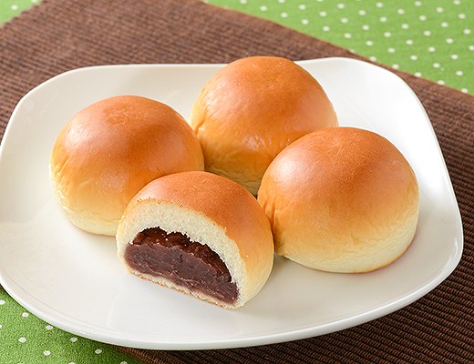 つぶあんぱん　4個入