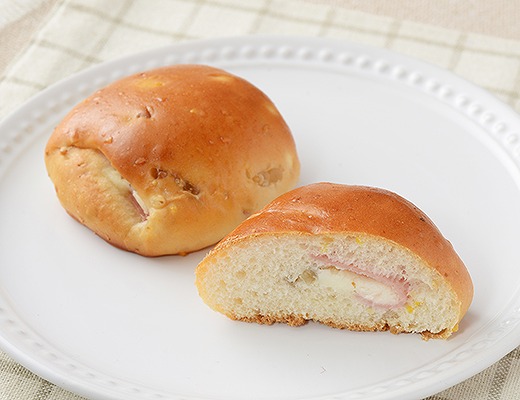NL　ひまわりの種と雑穀のハムチーズパン　2個入