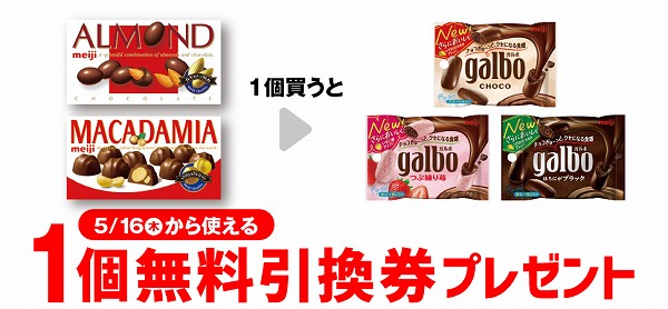明治 アーモンドチョコレート/明治 マカダミアチョコレート