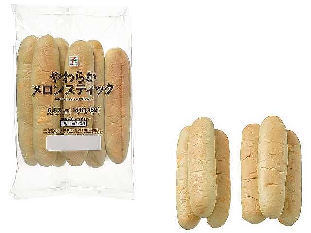 ７Ｐ　やわらかメロンスティック　６本入