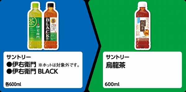 サントリー 伊右衛門 600ml ※ホット飲料は対象外。 伊右衛門 BLACK 600ml