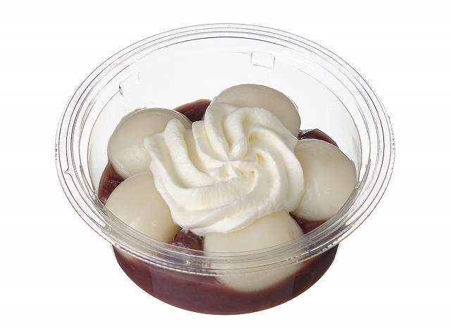 北海道十勝産小豆使用　白玉クリームぜんざい